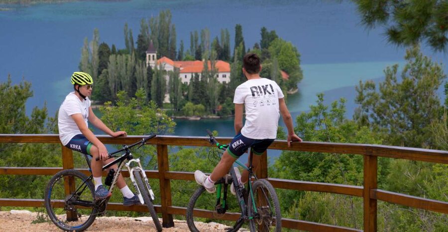 Skradin: Krka National Park E-Bike Adventure & Viewing Point - The view from Zurica Hill