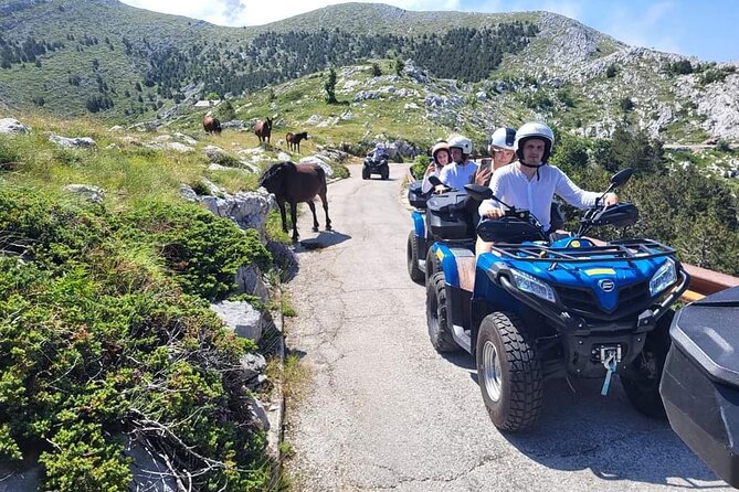 Skywalk Biokovo ATV Quad Tour - The Makarska departure and the first hour uphill
