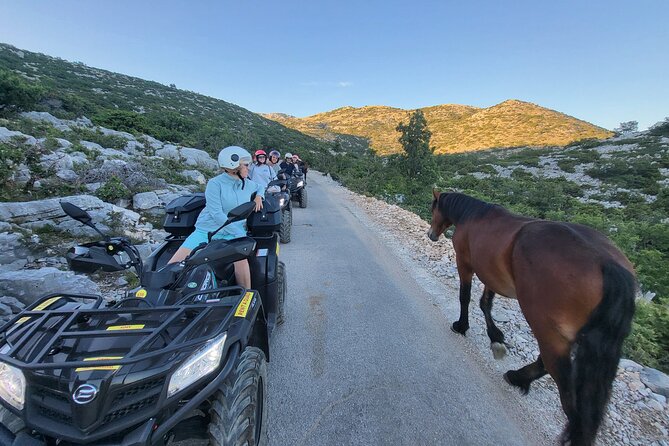 Skywalk Biokovo ATV Quad Tour - Crossing the glass Skywalk at 1,228 meters