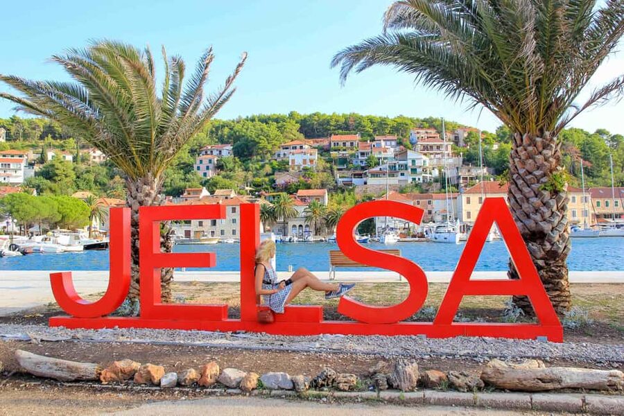 Speedboat to 3 islands: Hvar, Brač, Zečevo with watersports - Jelsa, Hvar: a calm finish in a fishing village