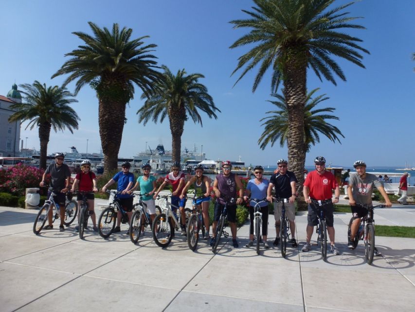 Split 3-Hour Guided Bike Tour - Starting with Split’s market and Diocletian’s Palace