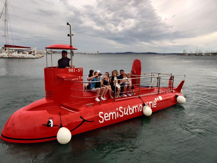 Split: 45-minute Semi-Submersible Submarine Trip - Starting at Split’s Riva promenade