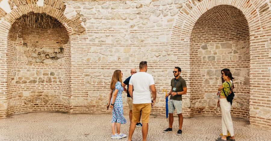 Split and Trogir Half Day Tour from Cruise Ships - Meeting your guide at Split’s Golden Gate
