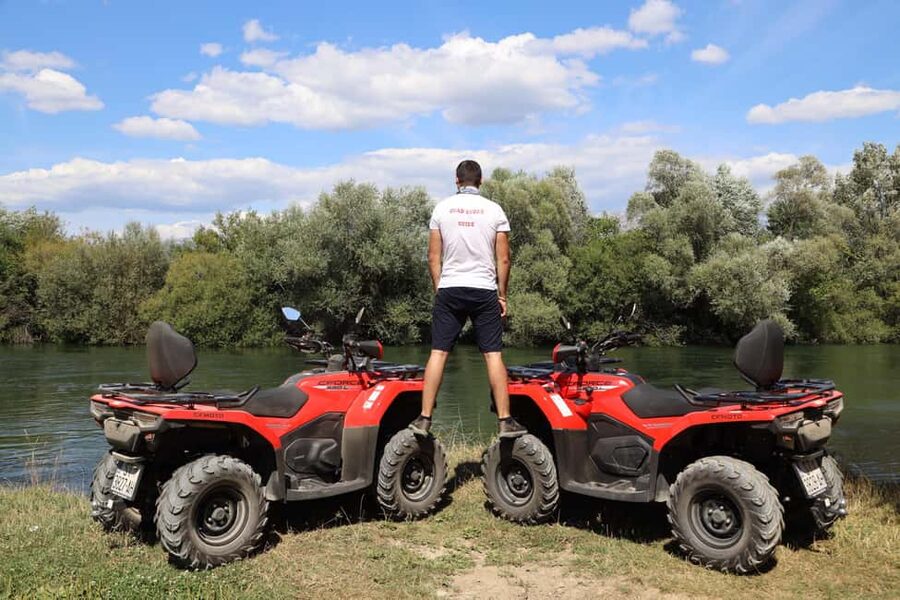 Split: ATV Quad Tour with waterfall swim - What the $94 price includes