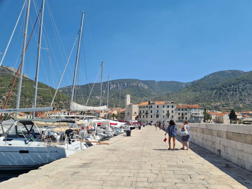Split: Bisevo, Vis, and Hvar Boat Tour with Snorkel Stops - The boat, guides, and pace