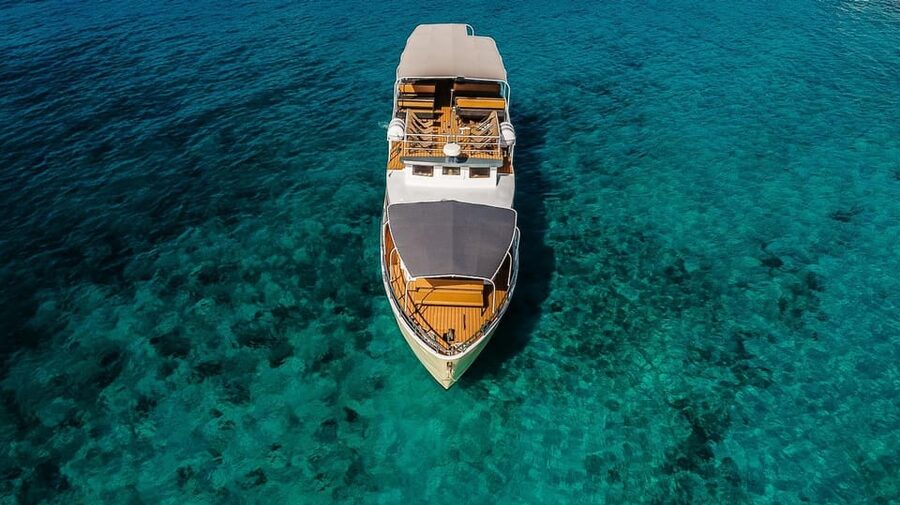Split: Blue Lagoon and 3 Island Cruise with Food and Drinks - A full day on the Adriatic from Split