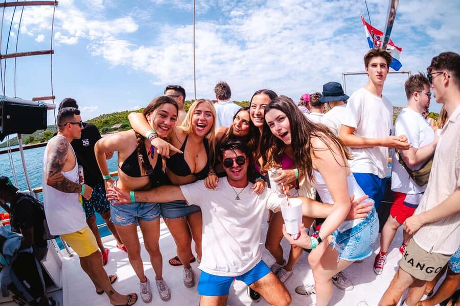 Split: Blue Lagoon Boat Party with Slide, Dj and After Party - Who should book it?