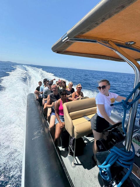 Split: Blue Lagoon, Hvar and 5 Islands Small Group Boat Tour - Šolta and Maslinica, two different sides of the island