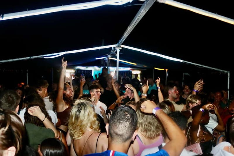 Split: Boat Crawl with Nightclub Access, Shots, & Boat Party - What the $23 price really covers