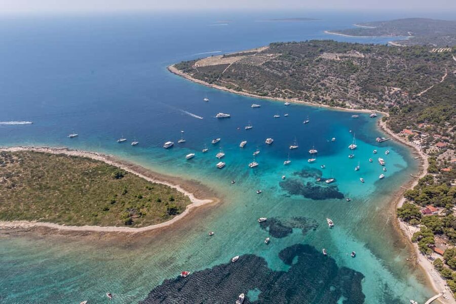 Split Boat Trip Half-Day: Blue Lagoon, Trogir & Čiovo - Blue Lagoon: Clear Water and a Sandy Seafloor