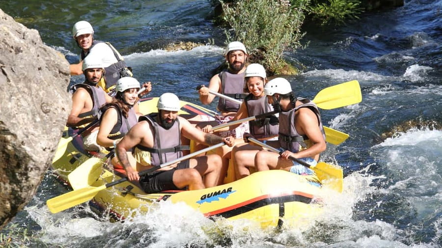 Split: Cetina River Rafting Tour with Instructor - From Split to the Cetina River in 40 minutes