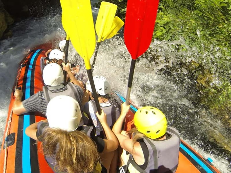 Split: Cetina River Rafting Tour with Instructor - Reaching Radmanove Mlinice after 16 kilometers