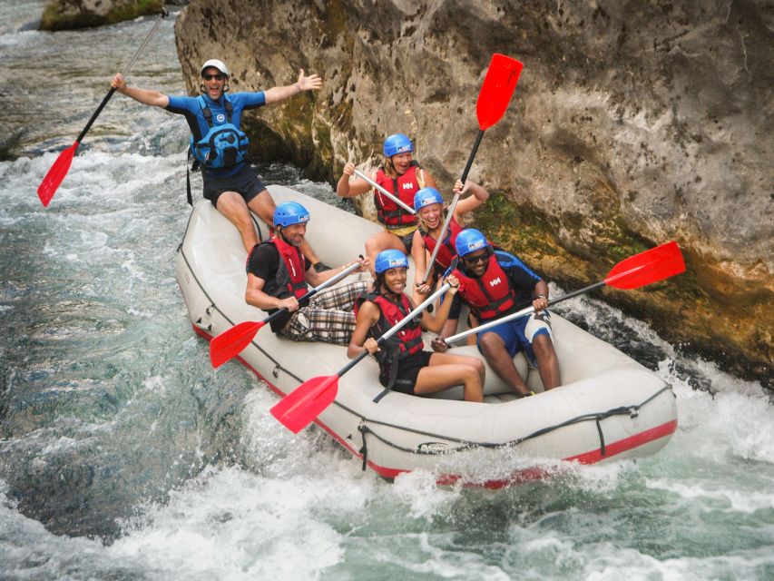 Split: Cetina River Rafting with Cliff Jumping Tour - The safety briefing and first paddle strokes
