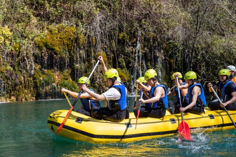 Split: Cetina River Whitewater Raft Trip with Pickup Option - Swimming in the Cetina’s clear water