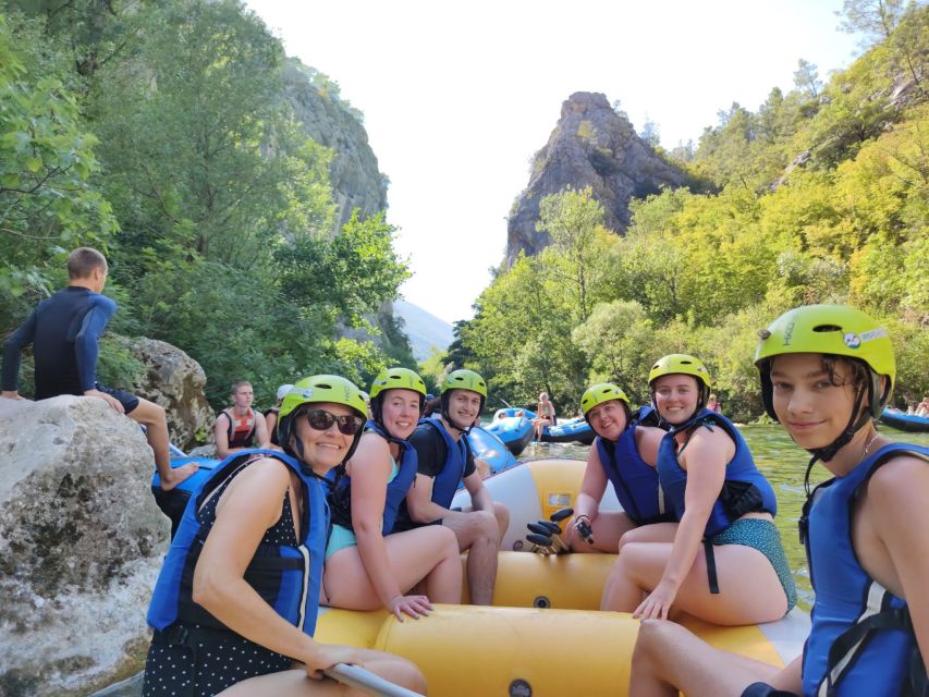 Split: Cetina River Whitewater Raft Trip with Pickup Option - What the three-hour rafting trip is like
