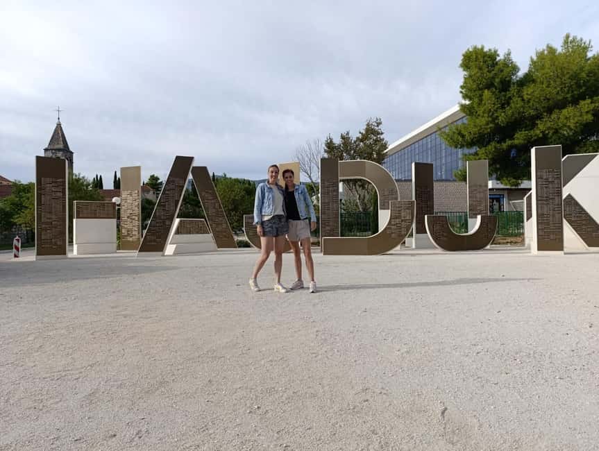 Split City & Marjan Park Electric Bike Tour - Finishing on the Riva