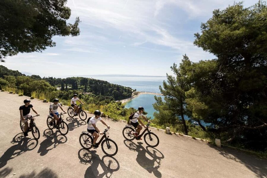 Split City & Marjan Park Electric Bike Tour - Starting in Varos near the National Theatre