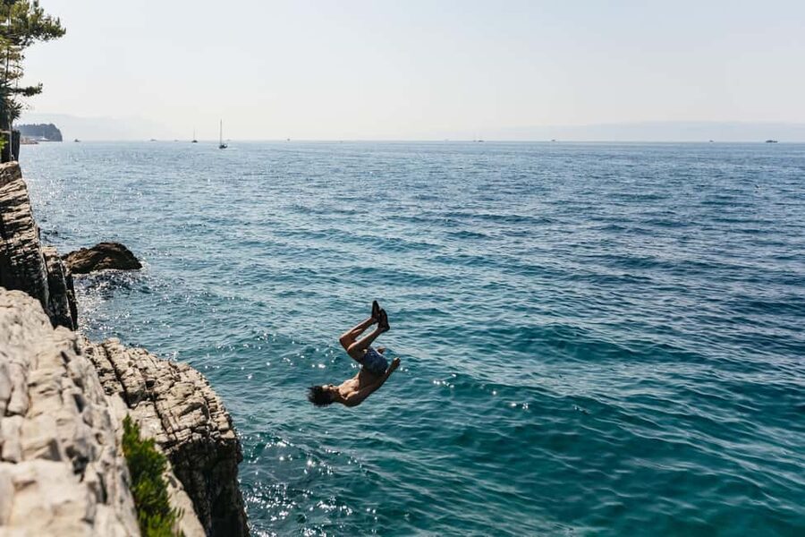 Split: Cliff Jumping & Deep Water Solo Tour - How hard is it?