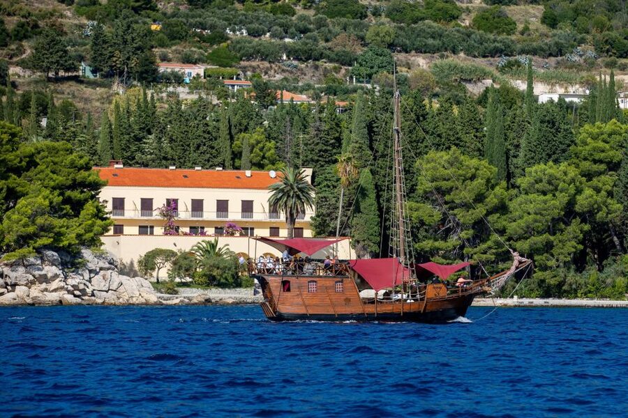 Split: Cruise on Columbo's Pirate Ship "Santa Maria" - The swimming and snorkeling stop