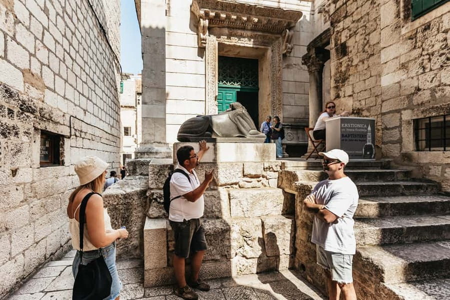 Split: Diocletian Palace & Old Town Guided Walking Tour - The palace cellars reveal the original plan
