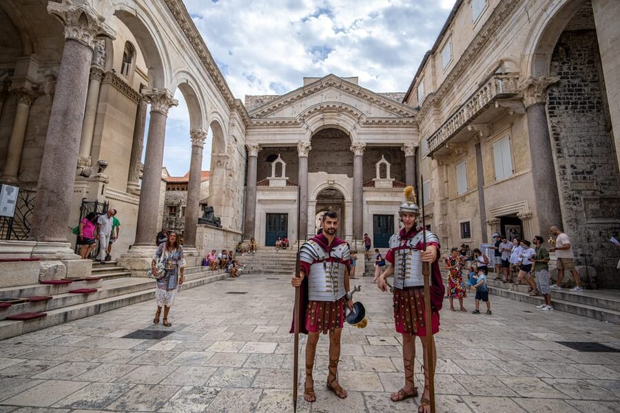 Split: Diocletian's Palace Private walking tour - The Golden Gate and the small church inside it