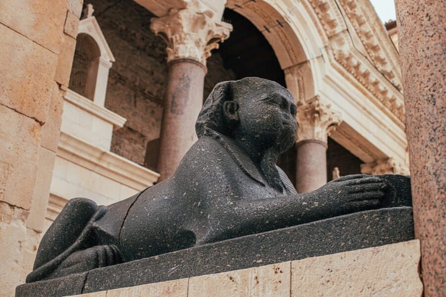 Split: Diocletian's Palace Private walking tour - The Peristyle, where the emperor played a god