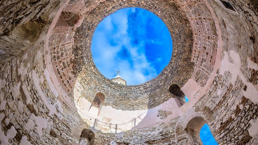 Split: Game of Thrones Tour with Diocletian's Palace Cellar - The Golden Gate and the Roman approach
