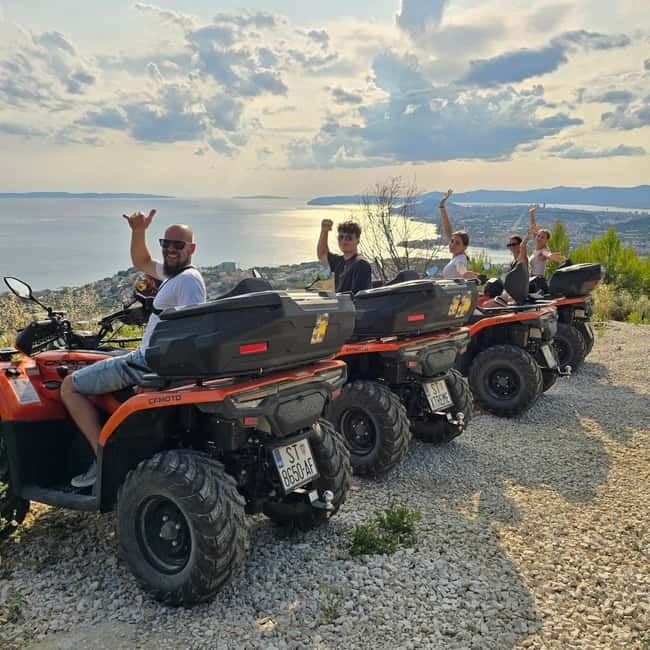 SPLIT: Guided ATV Tour Gornja Podstrana & Horses - The old quarry and the Game of Thrones connection