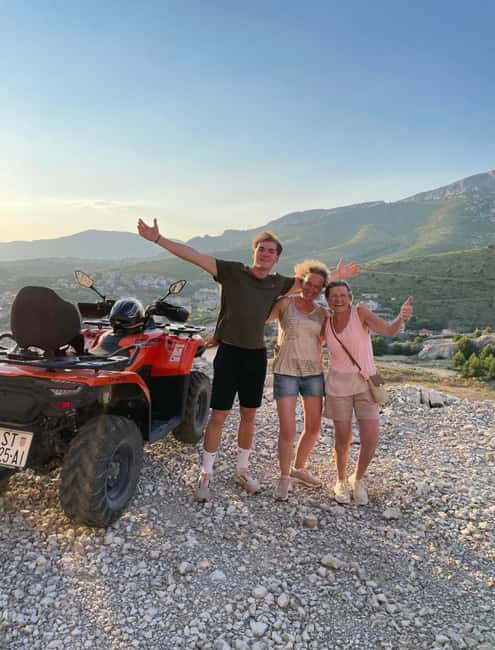 SPLIT: Guided ATV Tour Gornja Podstrana & Horses - Sunset at the mountain tavern