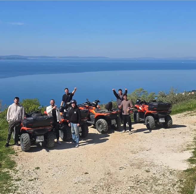 SPLIT: Guided ATV Tour Gornja Podstrana & Horses - Starting at Advent u Podstrani