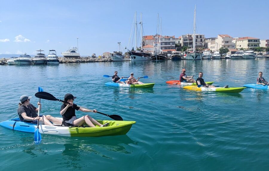 Split: Guided Kayak Adventure Tour - Starting gently on the Žrnovnica River