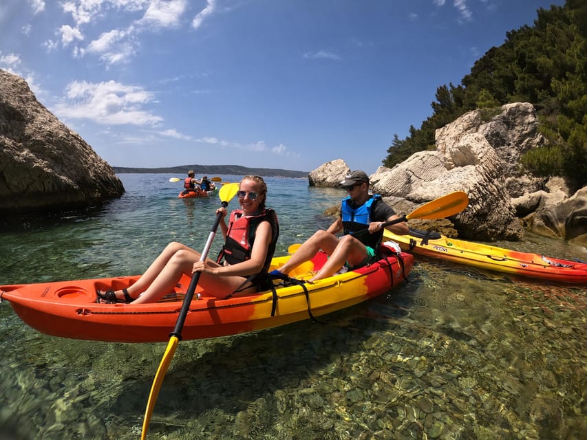 Split: Guided Sea Kayaking Tour with Snorkeling - Three hours along the Marjan coast
