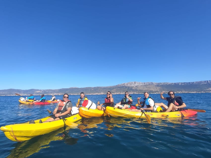 Split: Guided Sea Kayaking Tour with Snorkeling - A short break and the return to Bene