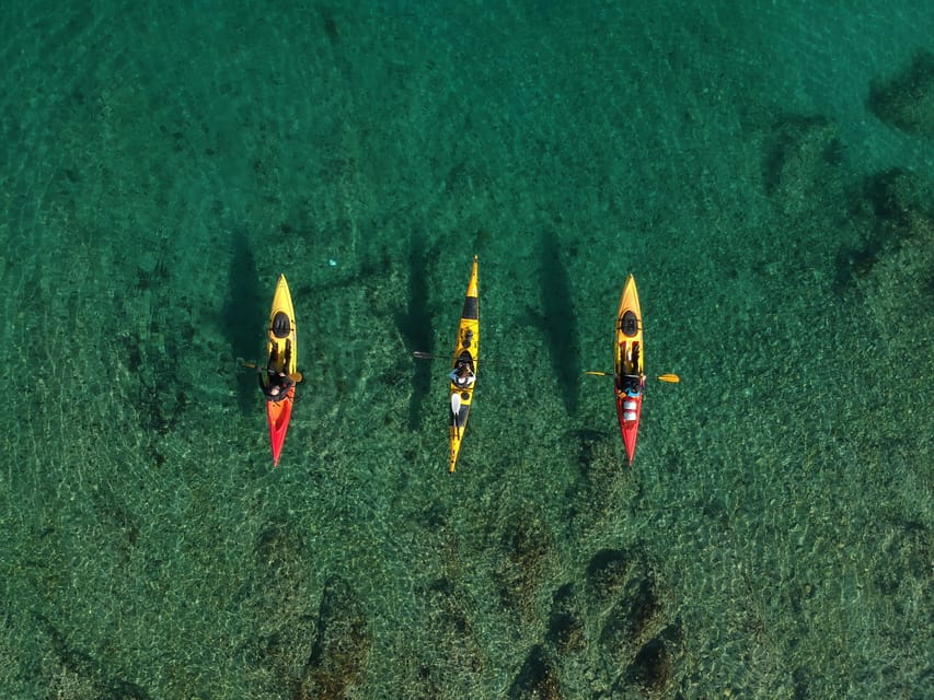 Split: Guided Sea Kayaking Tour with Snorkeling - What the $58 price includes