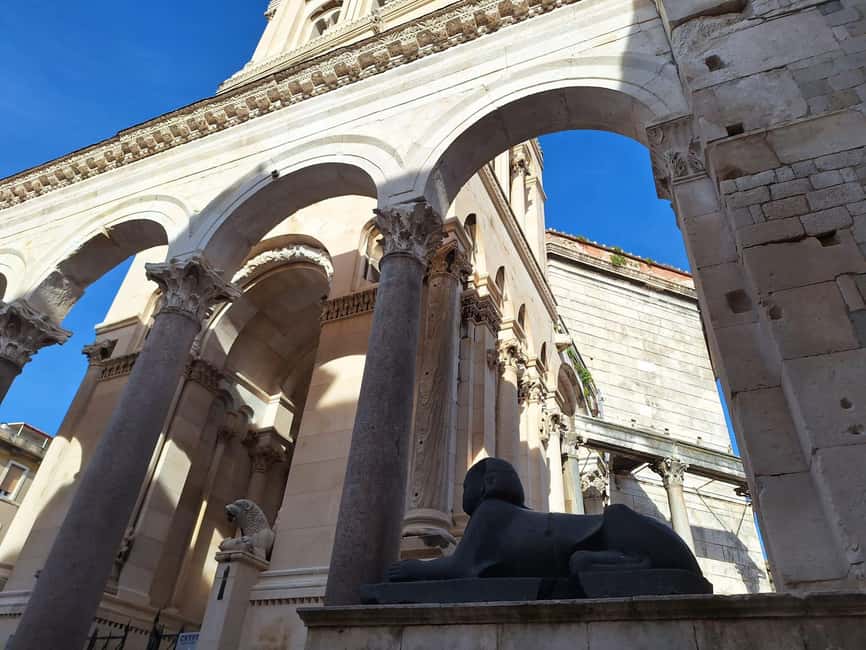 Split: History Walking Tour of the Old Town - Jupiter’s Temple and the headless Sphinx
