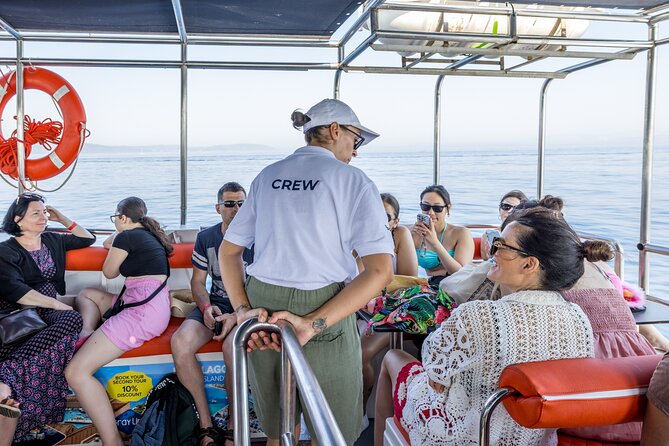 Split: Hvar, Brač, and Pakleni Cruise with Lunch and Drinks - Lunch while cruising toward Brač