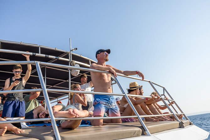 Split: Hvar, Brač, and Pakleni Cruise with Lunch and Drinks - Brač: a swim and a beach-bar finish