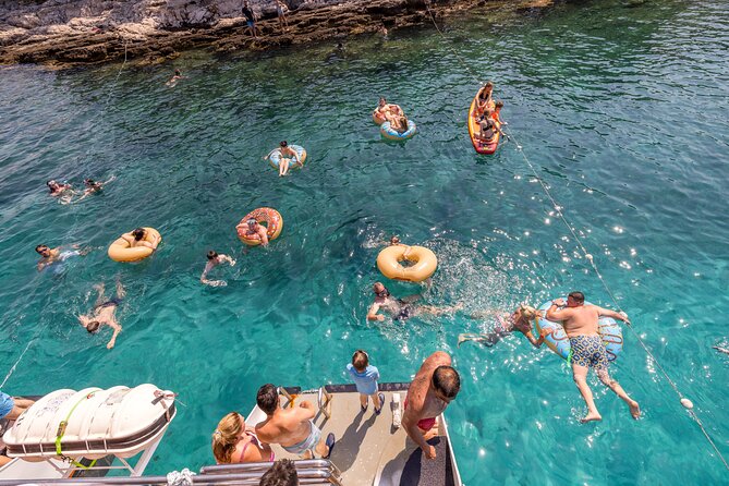 Split: Hvar, Brač, and Pakleni Cruise with Lunch and Drinks - Pakleni Islands: your first Adriatic swim
