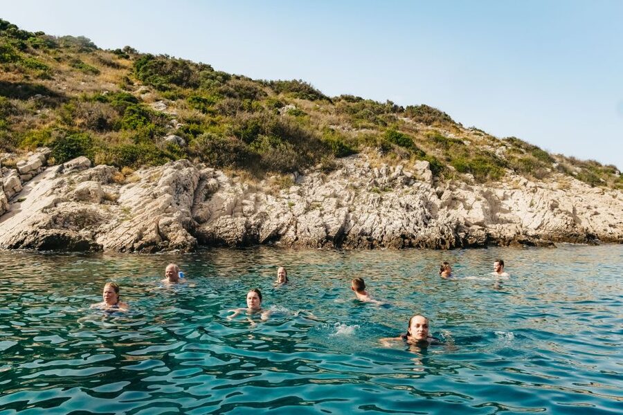 Split: Hvar, Pakleni, Brač & Šolta All-inclusive Tour - Šolta closes the swimming circuit