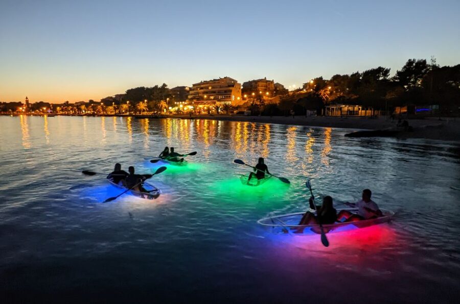 Split: Illuminated Evening Guided Kayaking Tour - How wet and tiring is it?
