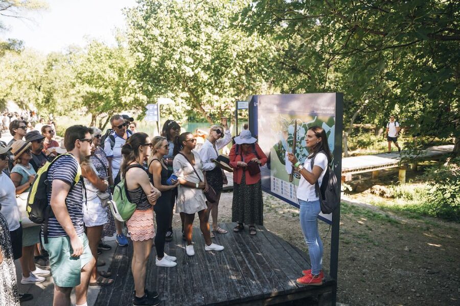 Split: Krka Waterfalls Tour, Boat Cruise, and Swimming - Jaruga hydroelectric power plant