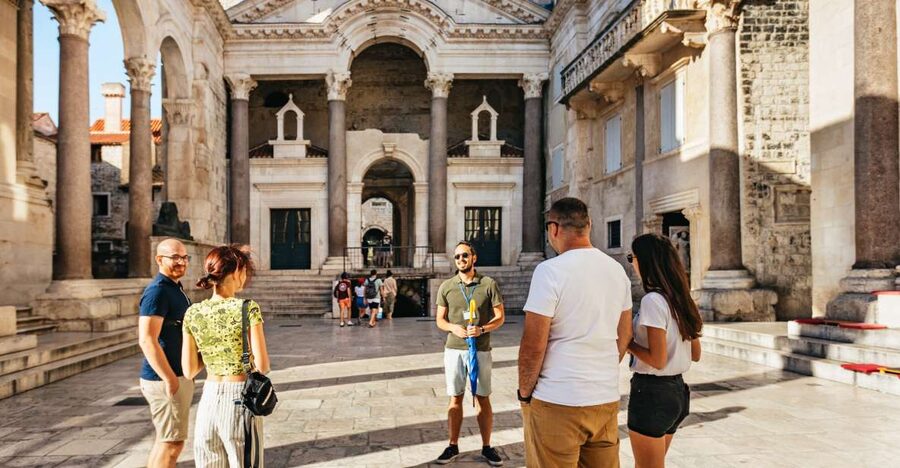 Split: Old Town and Diocletian Palace Walking Tour - Along the Riva toward Marjan Hill