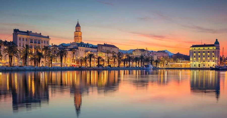 Split: Old Town and Diocletian's Palace Walking Tour - Peristyle Square and the palace’s grand entrance