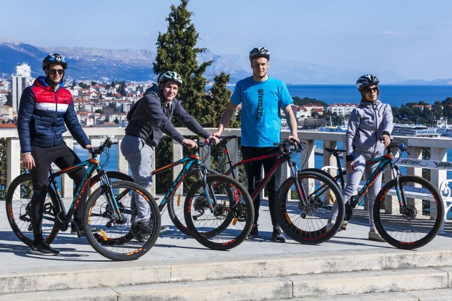 Split: Old Town and Marjan Park Bike Tour - Key points at a glance