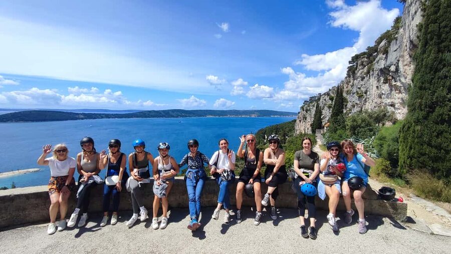 Split: Old Town and Marjan Park Bike Tour - Matejuška and the best palace view
