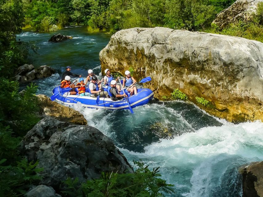 Split/Omiš: Cetina River Rafting with Cliff Jump & Swimming - Cetina River rafting at a glance