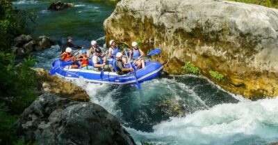 Cetina River Rafting with Cliff Jump & Swimming