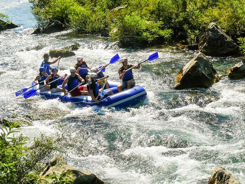 Split/Omiš: Cetina River Rafting with Cliff Jump & Swimming - The 3 and 6-meter cliff jump
