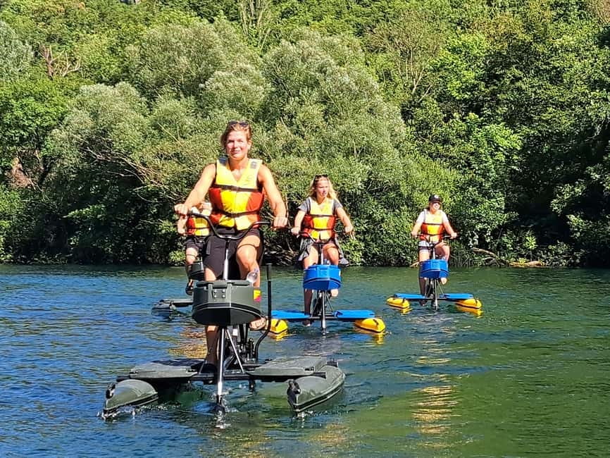 Split/Omiš: Cetina River Water Bike Safari - Key points at a glance