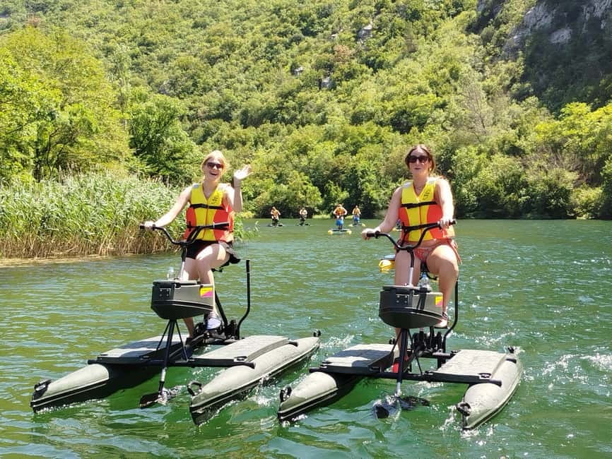 Split/Omiš: Cetina River Water Bike Safari - Downriver through the Cetina Canyon